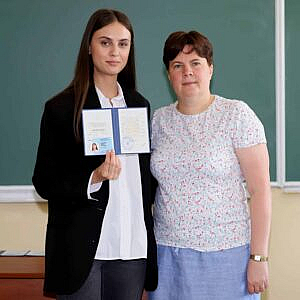 Президент ВАП Морозова Тетяна Романівна та Павленко Ольга Сергіївна
