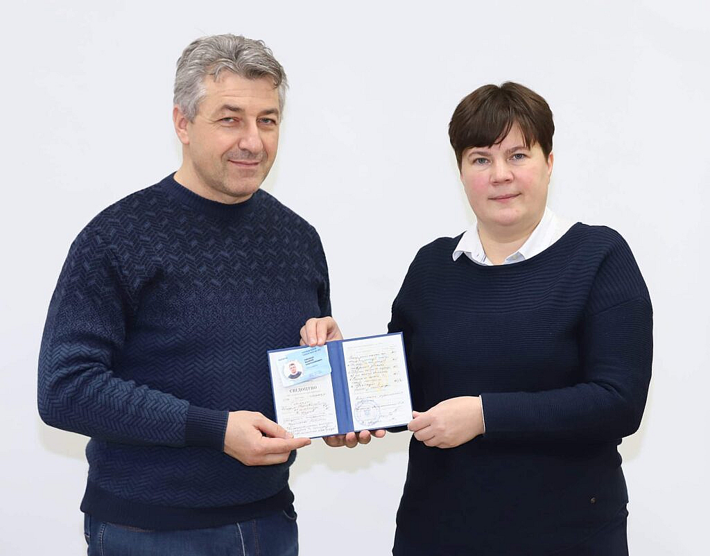 Президент ВАП Морозова Татьяна Романовна и Симокоп Валерий Анатольевич