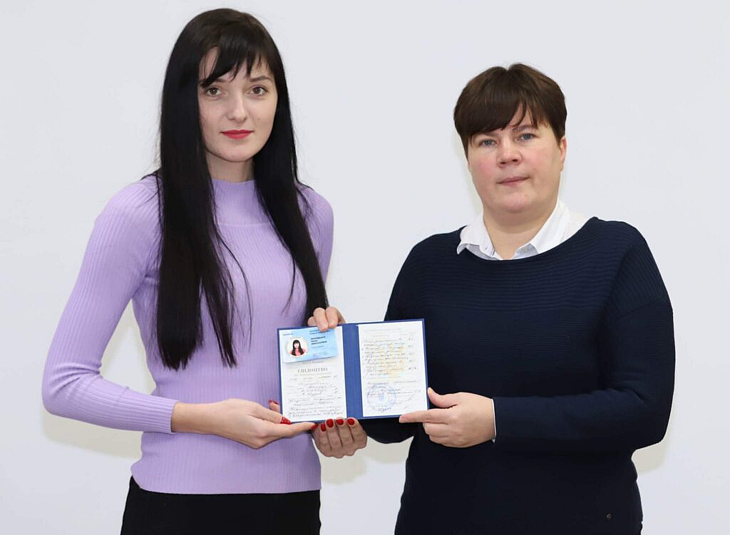 Президент ВАП Морозова Татьяна Романовна и Терновская Анна Николаевна