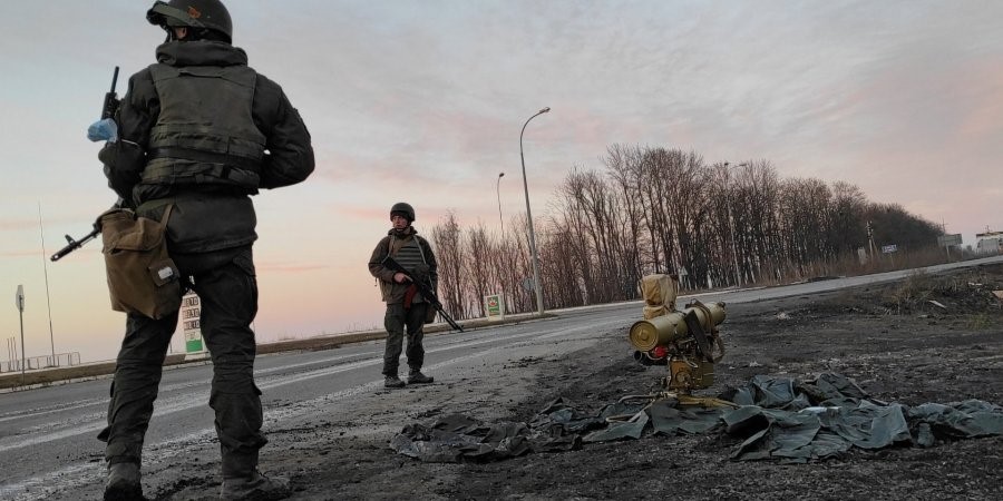 Военные охраняют Харьков