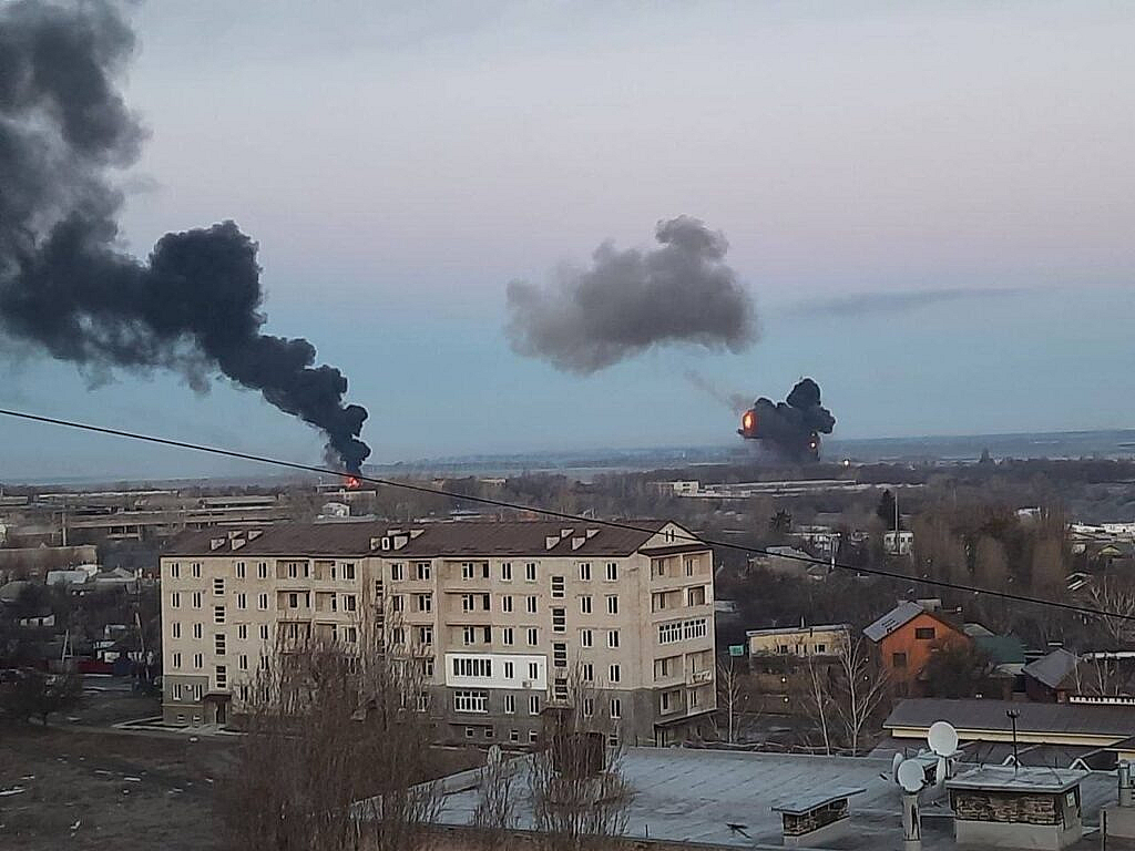 Бомбардирование Харькова