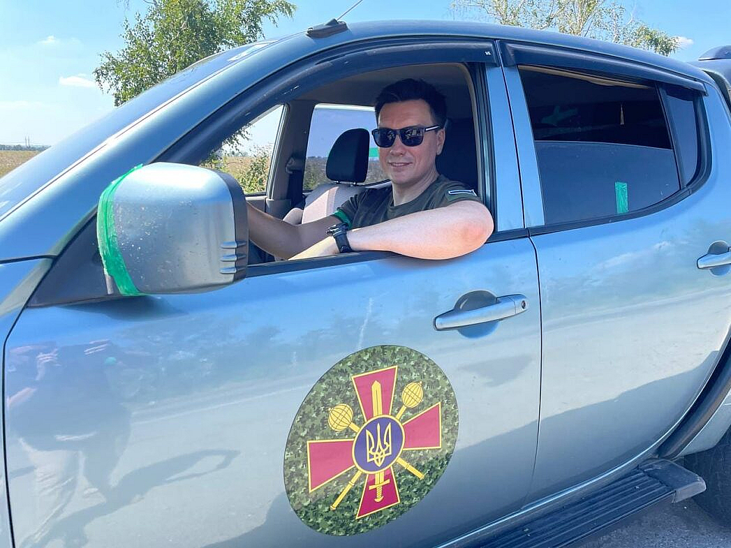 Голова НАПУ Володимир Ведмідь – військовий волонтер та патріот України